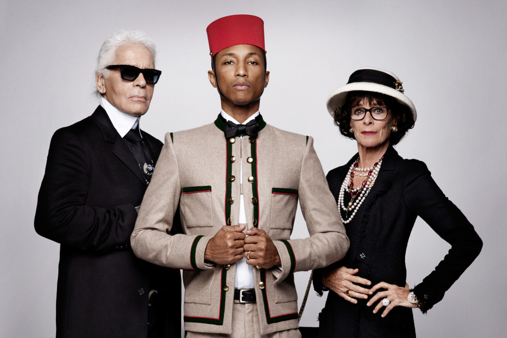 capa-karl-lagerfeld-pharrell-williams-cara-delevingne-chanel